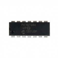 PIC16F684-I/P микроконтроллер PIC Microchip , DIP