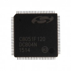 C8051F120-GQR микроконтроллер 8051 NXP , QFP