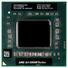 AM3300DDX23GX процессор для ноутбука AMD A4 3300M Socket FS1 1.9 ГГц с разбора
