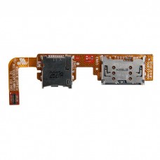 08301-00502200 шлейф с разъемом карты памяти и sim для Asus для TF600TG 08301-00502200 б/у,с разбора
