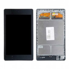 Nexus 7 дисплей в сборе с тачскрином и рамкой крепления для Asus для Nexus 7 2013 черный