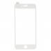 защитное стекло для iPhone 8 Plus 3D белый