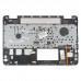 90NB0AH1-R31RU0 клавиатура для ноутбука Asus N551VW-1A с топкейсом, серебристая, с подсветкой