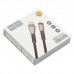 кабель USB u48 Superior speed Lightning, черный кабель USB u48 Superior speed Lightning, черный