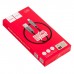 кабель USB HOCO u35 Space shuttle Lightning (L=2), черный кабель USB HOCO u35 Space shuttle Lightning (L=2), черный
