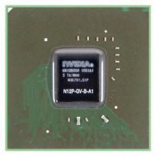N12P-GV-B-A1 видеочип nVidia GeForce GT520M, с разбора