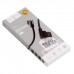 кабель USB HOCO U37 Long roam lightning, черный кабель USB HOCO U37 Long roam lightning, черный