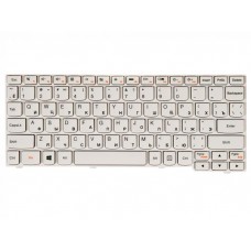 25216173 клавиатура для ноутбука Lenovo E10-30, белая, гор. Enter