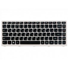 AER15U00310 клавиатура для ноутбука Lenovo для IdeaPad U310, черные кнопки, белая рамка, гор. Enter