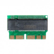AIRSSD2013-17 адаптер-переходник M.2 (NGFF) / SSD -  iMac A1419, A1418 2013-2017/ MacBook Air A1465 A1466 Mid 2013 - Mid 2017\ MacBook Pro Retina A1502 A1398 Late 2013 - Mid 2015, (12+16pin)