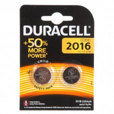 DL/CR2016 Батарея Duracell DL/CR2016 CR2016 (2шт)