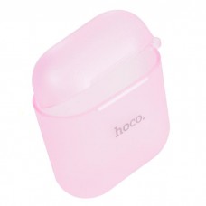6957531080961 чехол HOCO для Apple Airpods Wireless Headset TPU, розовый