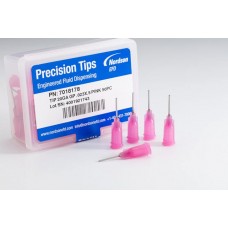 GP .023X.5 комплект дозирующих насадок TIP 20GA GP .023X.5 PINK 50PC из нержавеющей стали, упаковка 50 шт