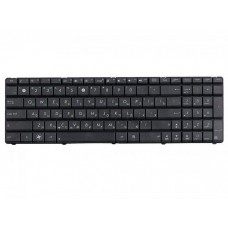 04GN5I1KRU00-7 клавиатура для ноутбука Asus K53Br, K53By, K53Ta, K53Tk, K53U, K53Z, K73Br, K73By, K73Ta, K73Tk, X53U, черная, высокие кнопки со скосом, гор. Enter б/у донор